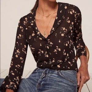 Reformation Betsey Blouse